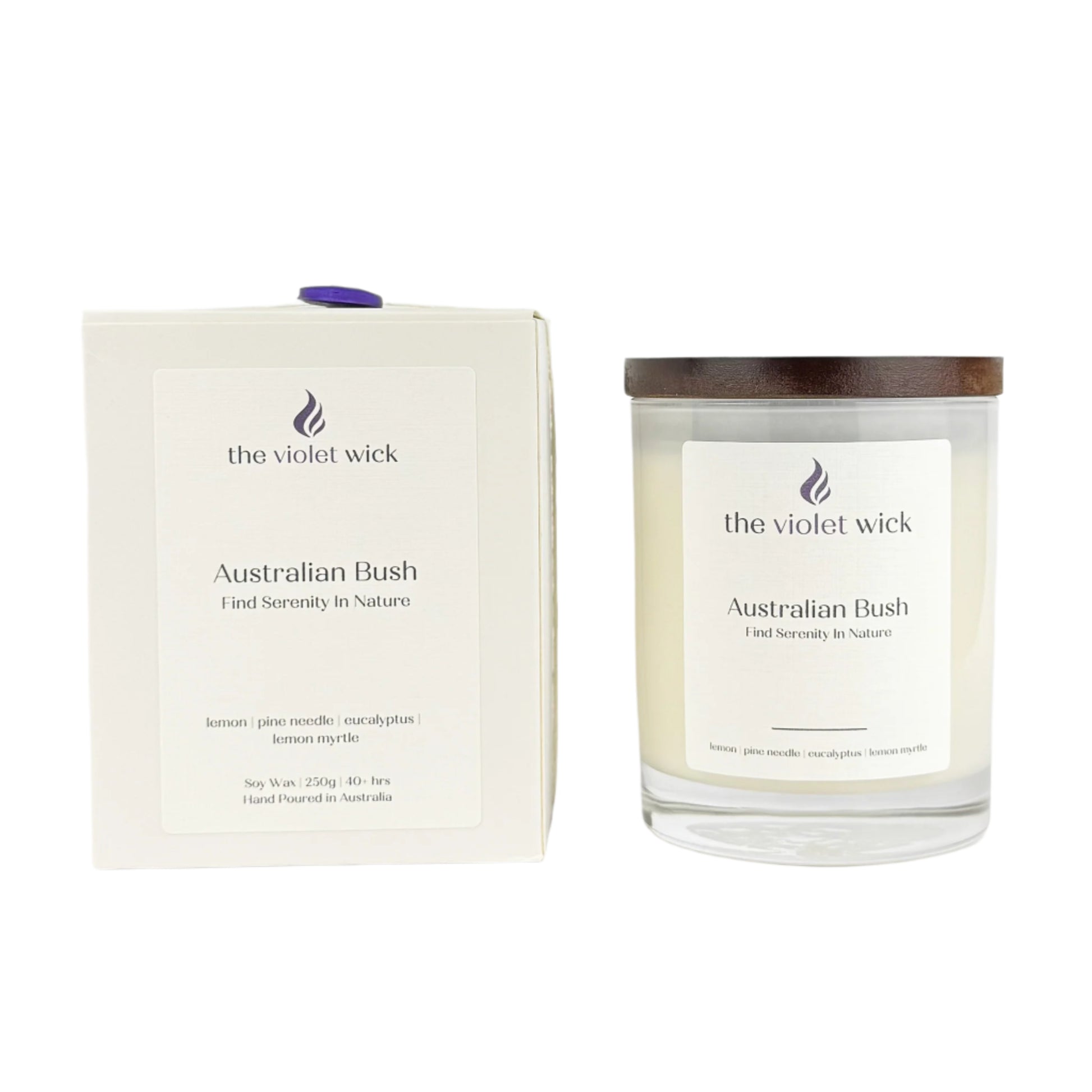 Australian Bush Soy Candle | lemon, pine needle, eucalyptus & lemon myrtle