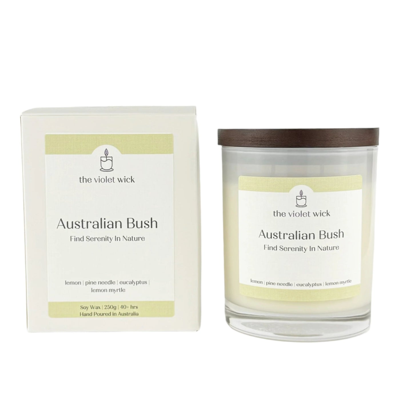 Australian Bush Soy Candle from The Violet Wick