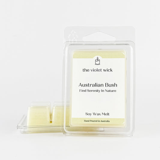 Australian Bush soy wax melt from The Violet Wick