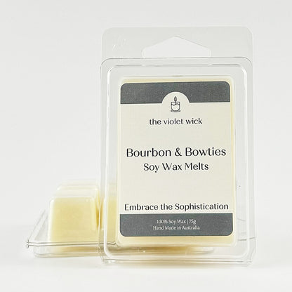 Bourbon & Bowties Soy Wax Melt from The Violet Wick