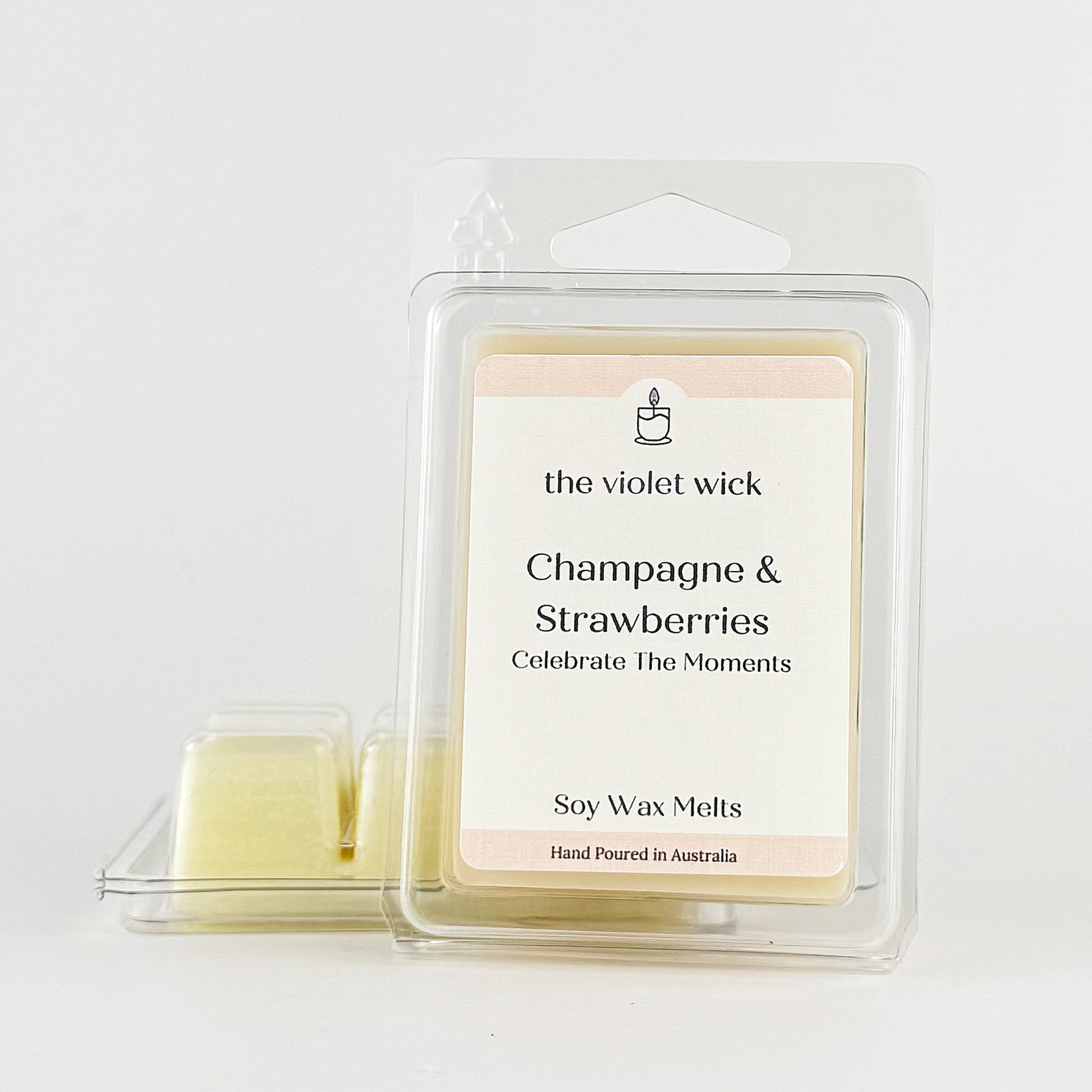 Champagne & Strawberries Soy Wax Melt