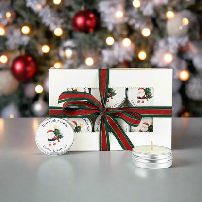 Christmas Tealight Gift Set from The Violet Wick