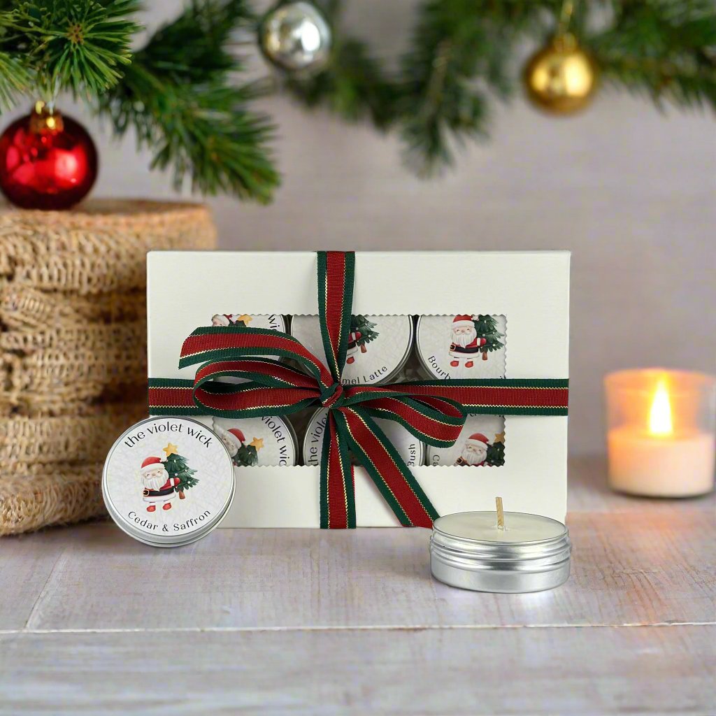 Christmas Tealight set from The Violet Wick