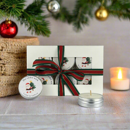 Christmas Tealight set from The Violet Wick