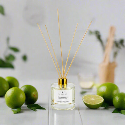 Coconut Lime Reed Diffuser from The Violet Wick