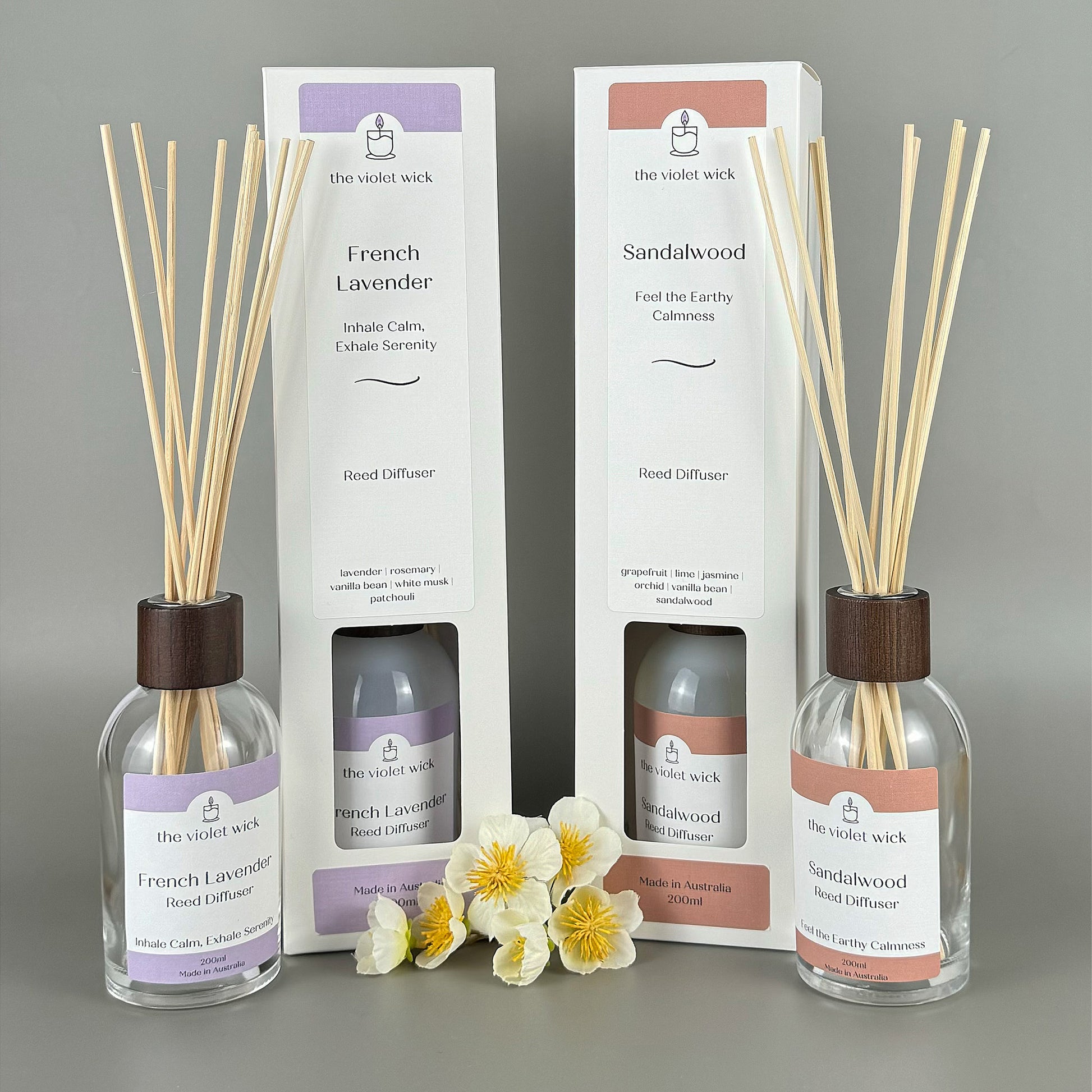 Duo Reed Diffuser Set