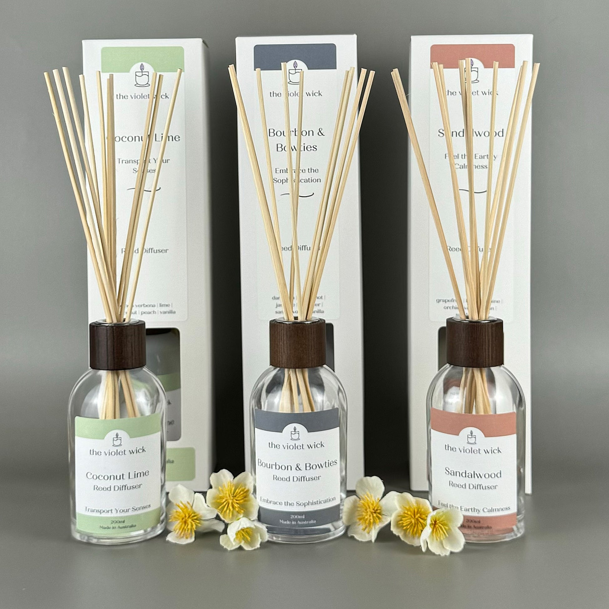 Trio Reed Diffuser Set