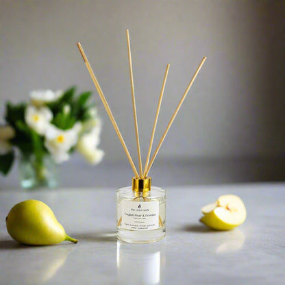 English Pear & Freesia Reed Diffuser from The Violet Wick