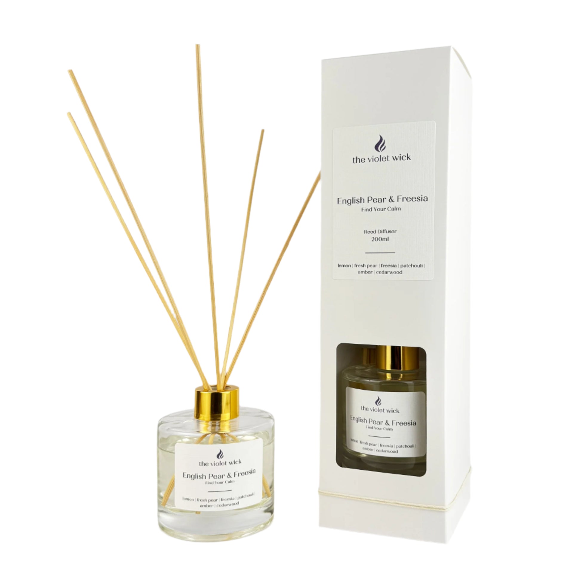 English Pear & Freesia Reed Diffuser