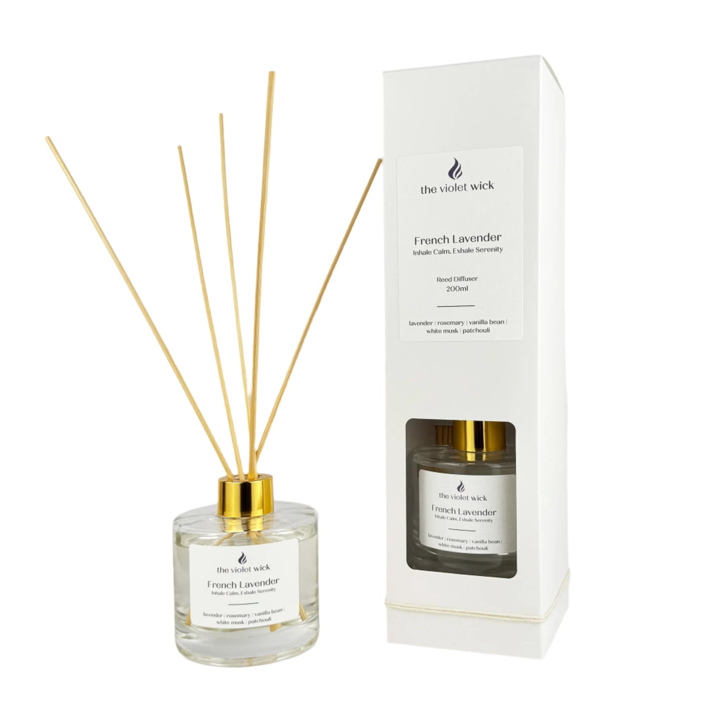 French Lavender Reed Diffuser from The Violet Wick