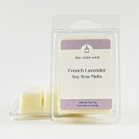 French Lavender Soy Wax Melt from The Violet Wick