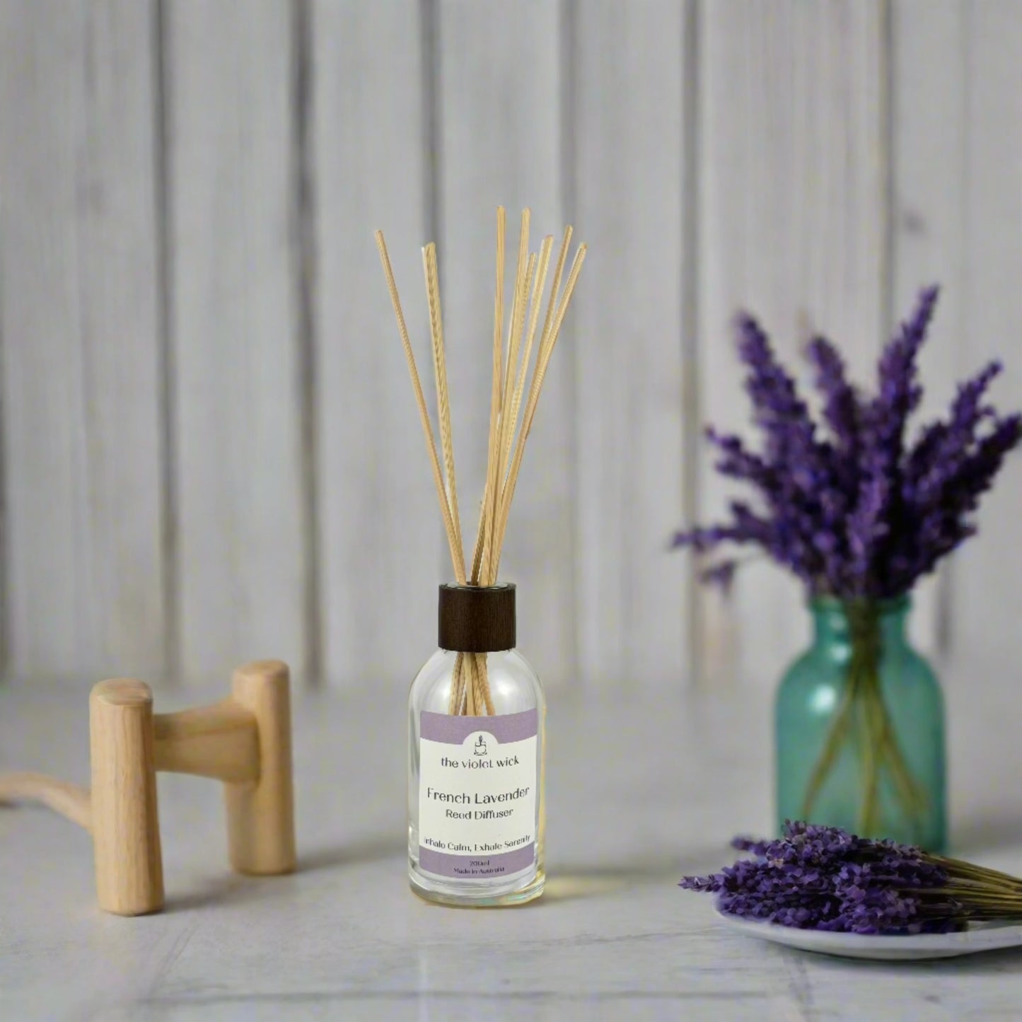 French Lavender reed diffuser from The Violet Wick