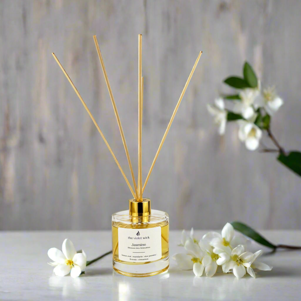 Jasmine Reed Diffuser from The Violet Wick