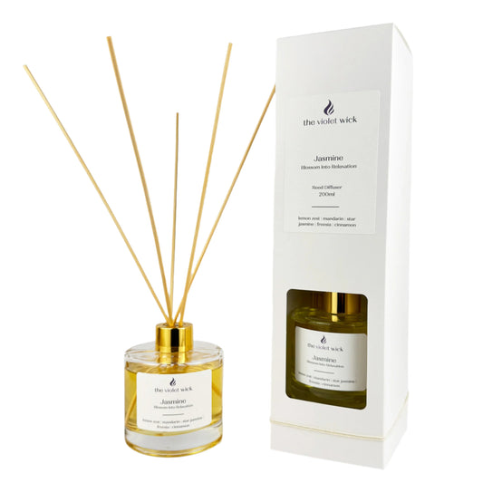 Jasmine Reed Diffuser from The Violet Wick