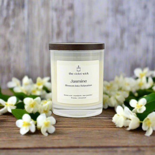 Jasmine Soy Candle | lemon zest, mandarin, star jasmine, freesia & Cinnamon