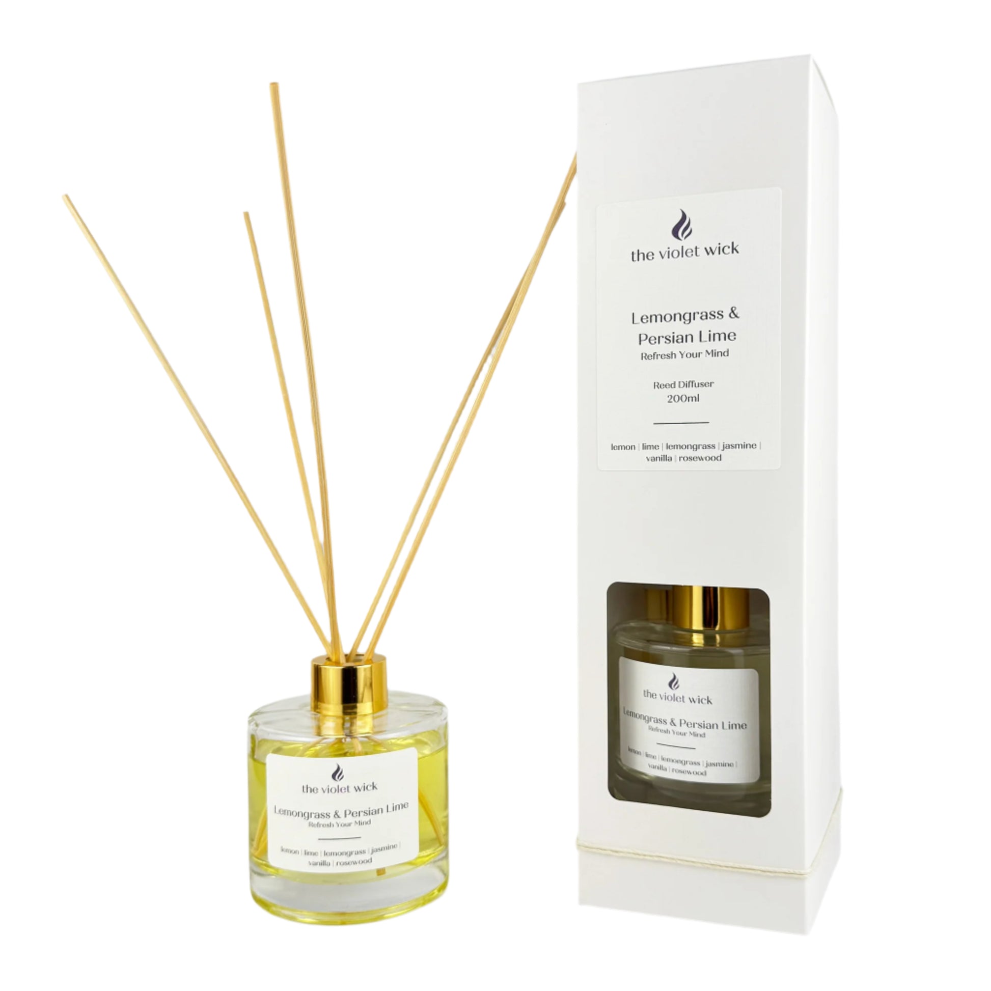 Lemongrass & Persian Lime Reed Diffuser