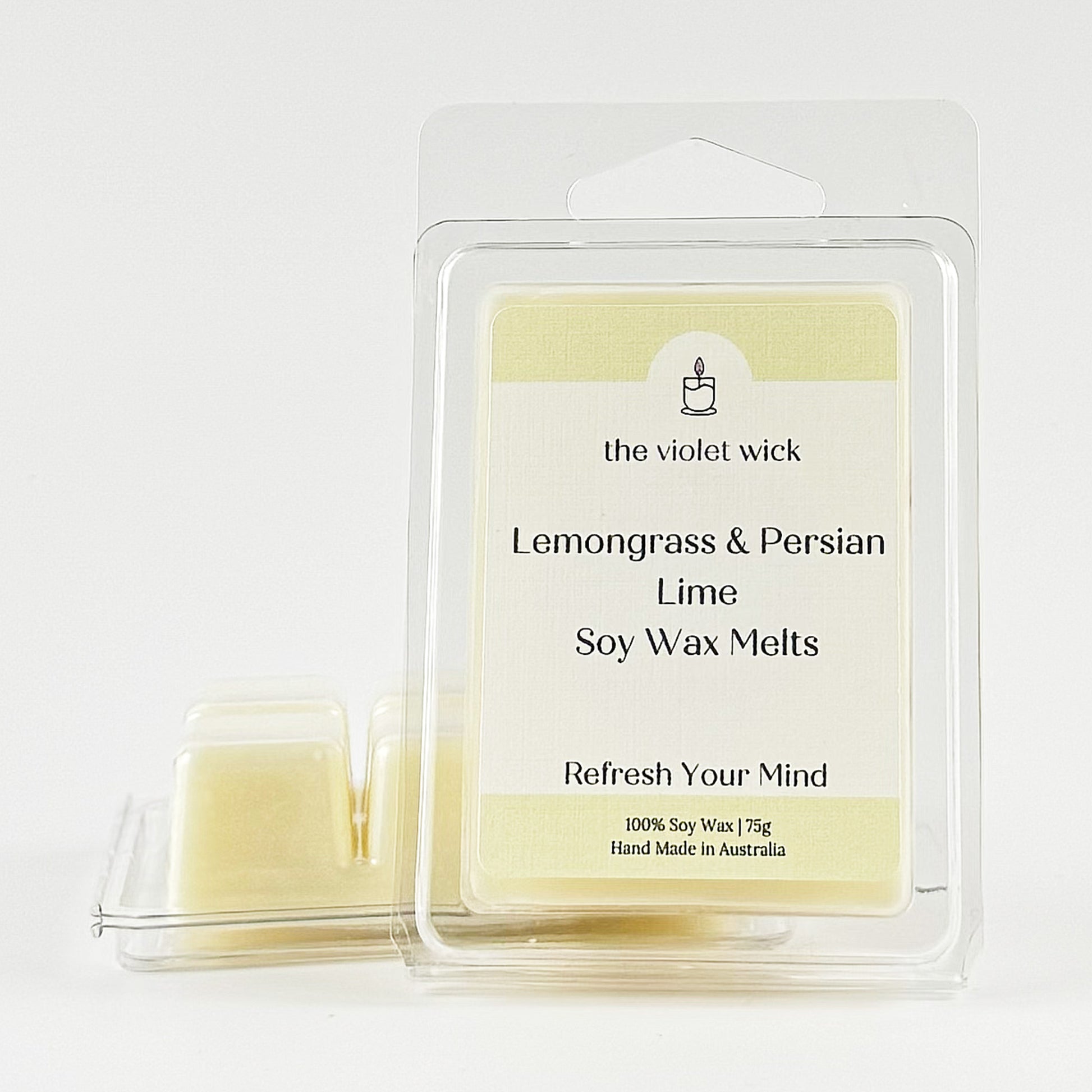 Lemongrass & Persian Lime Soy Wax Melt