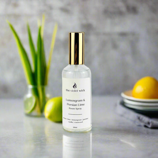 Lemongrass & Persian Lime Room Spray from The Violet Wick