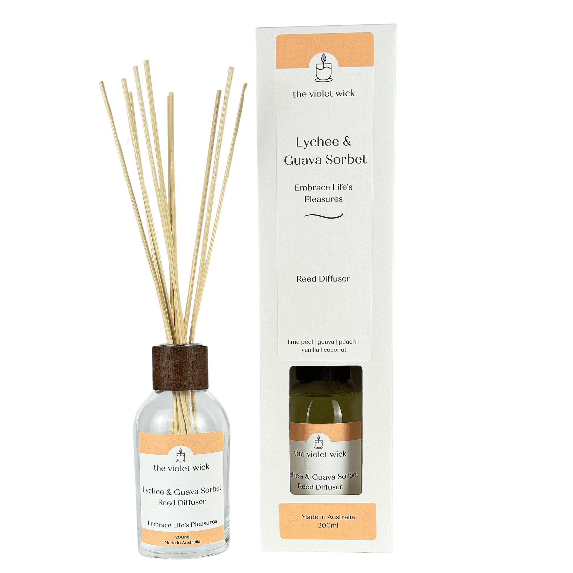 Lychee & Guava Sorbet Reed Diffuser