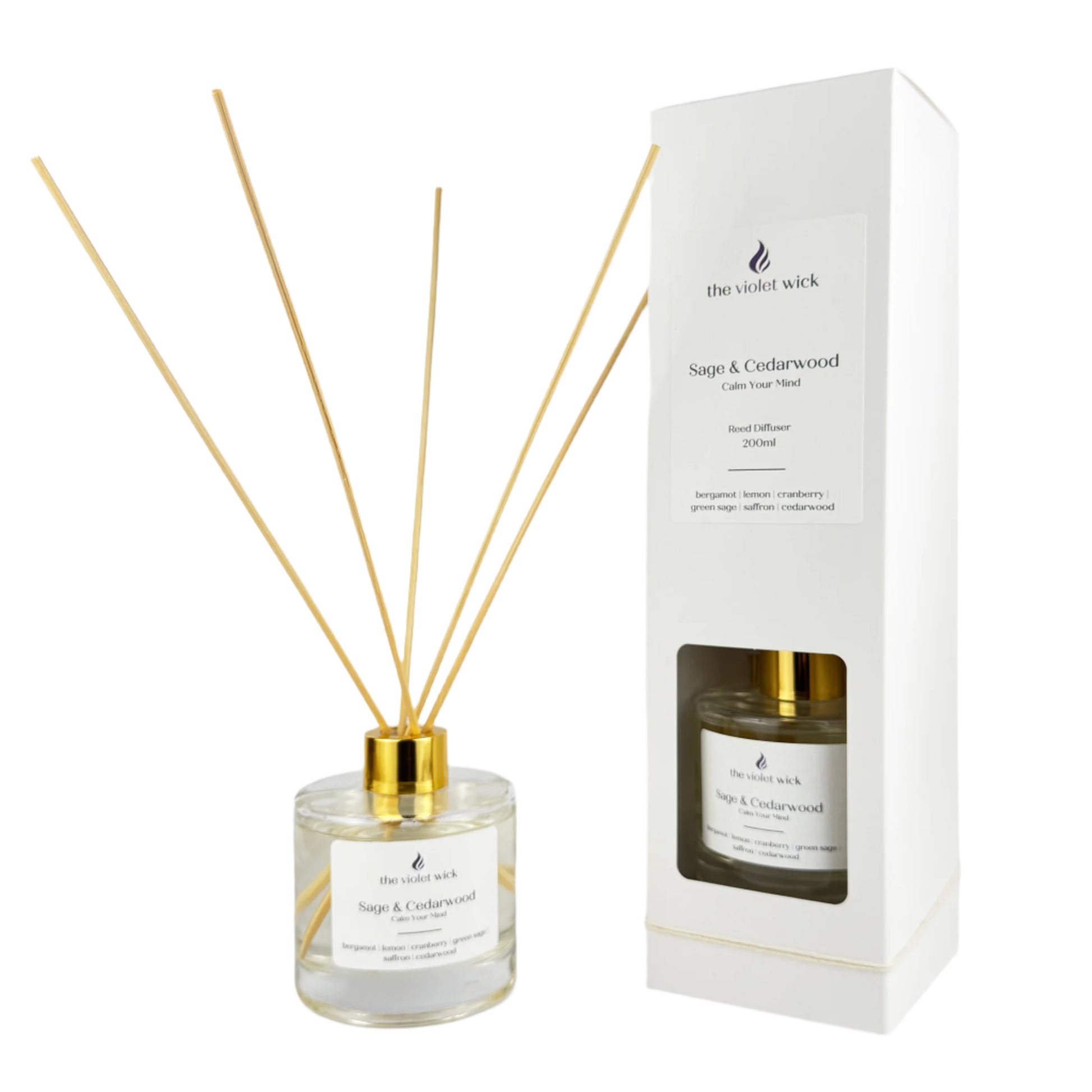 Sage & Cedarwood Reed Diffuser