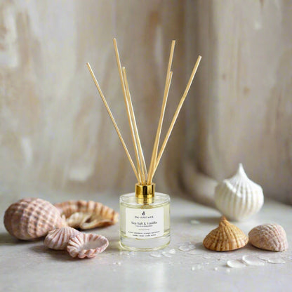 Sea Salt & Vanilla Reed Diffuser from The Violet Wick