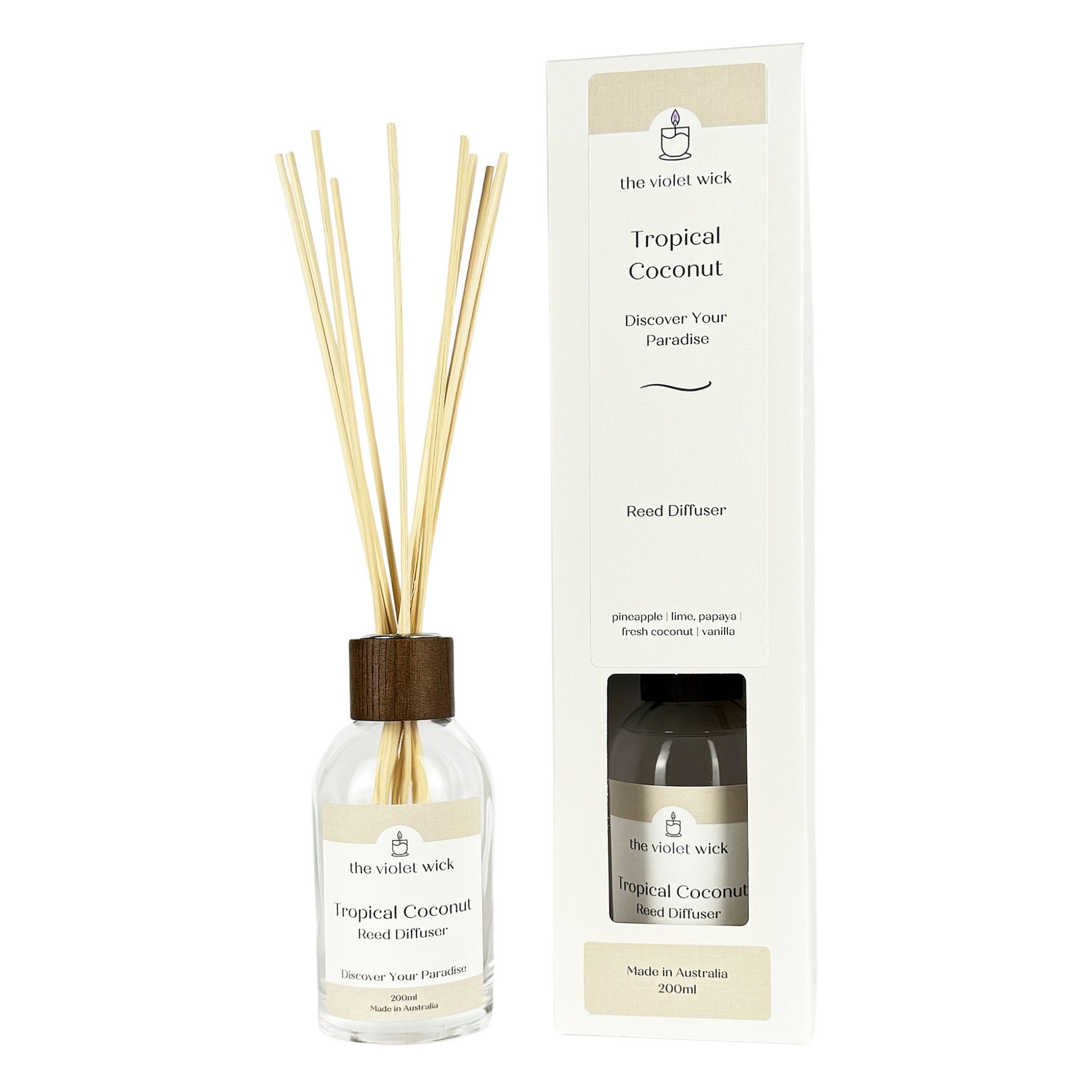 Tropical Coconut Reed Diffuser